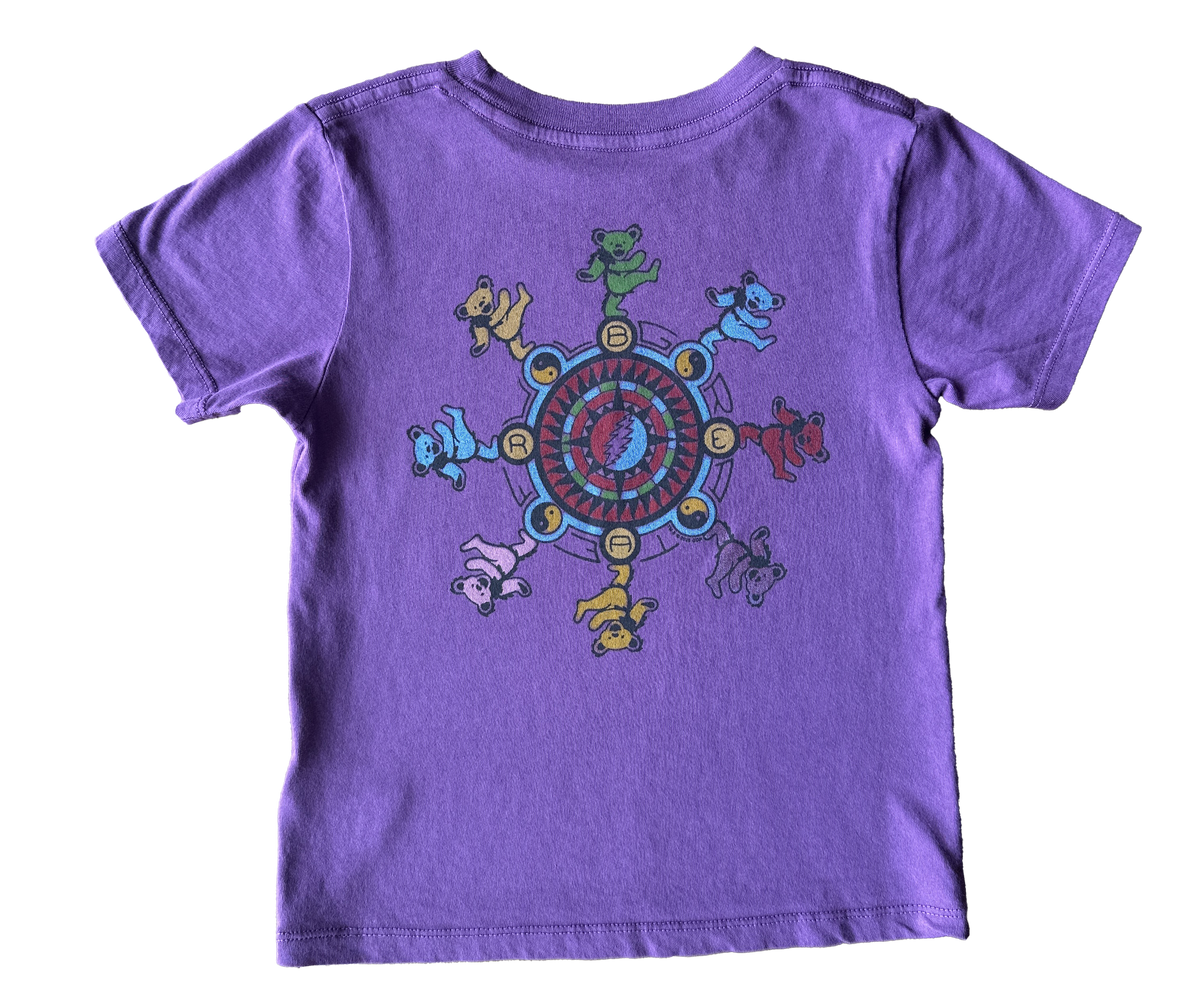 Rowdy Sprout Girls Grateful Dead Kaleidoscope Bears Tank