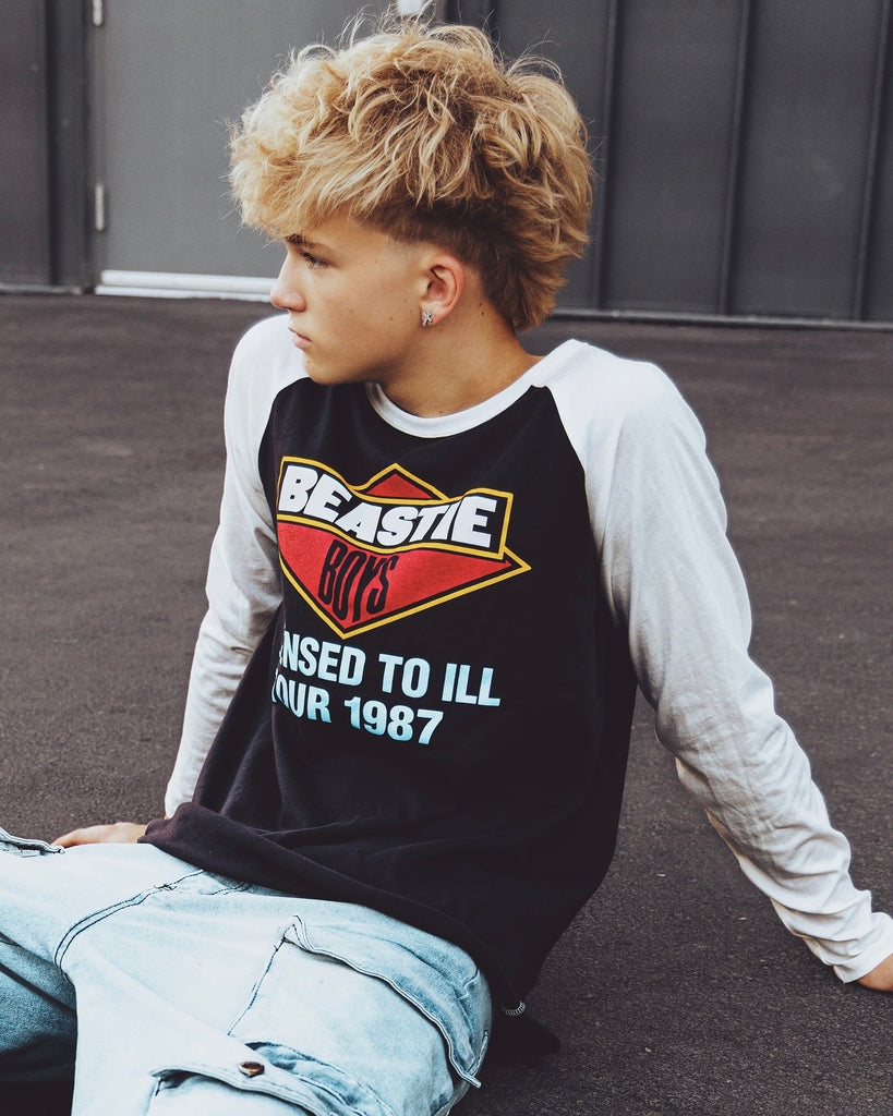 boys beastie boys raglan