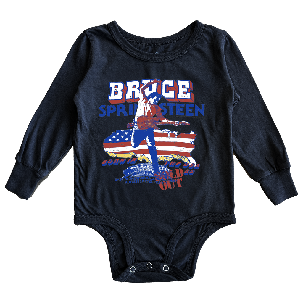 Classic Bruce Springsteen onesie for kids