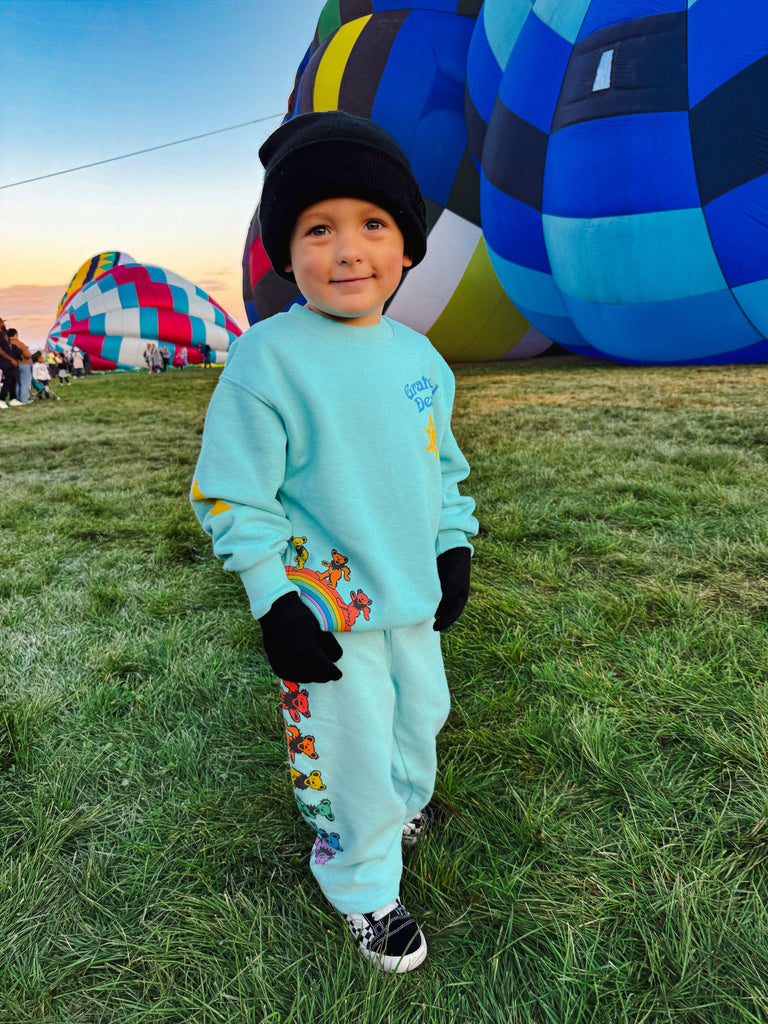 grateful dead rainbow bear sweats