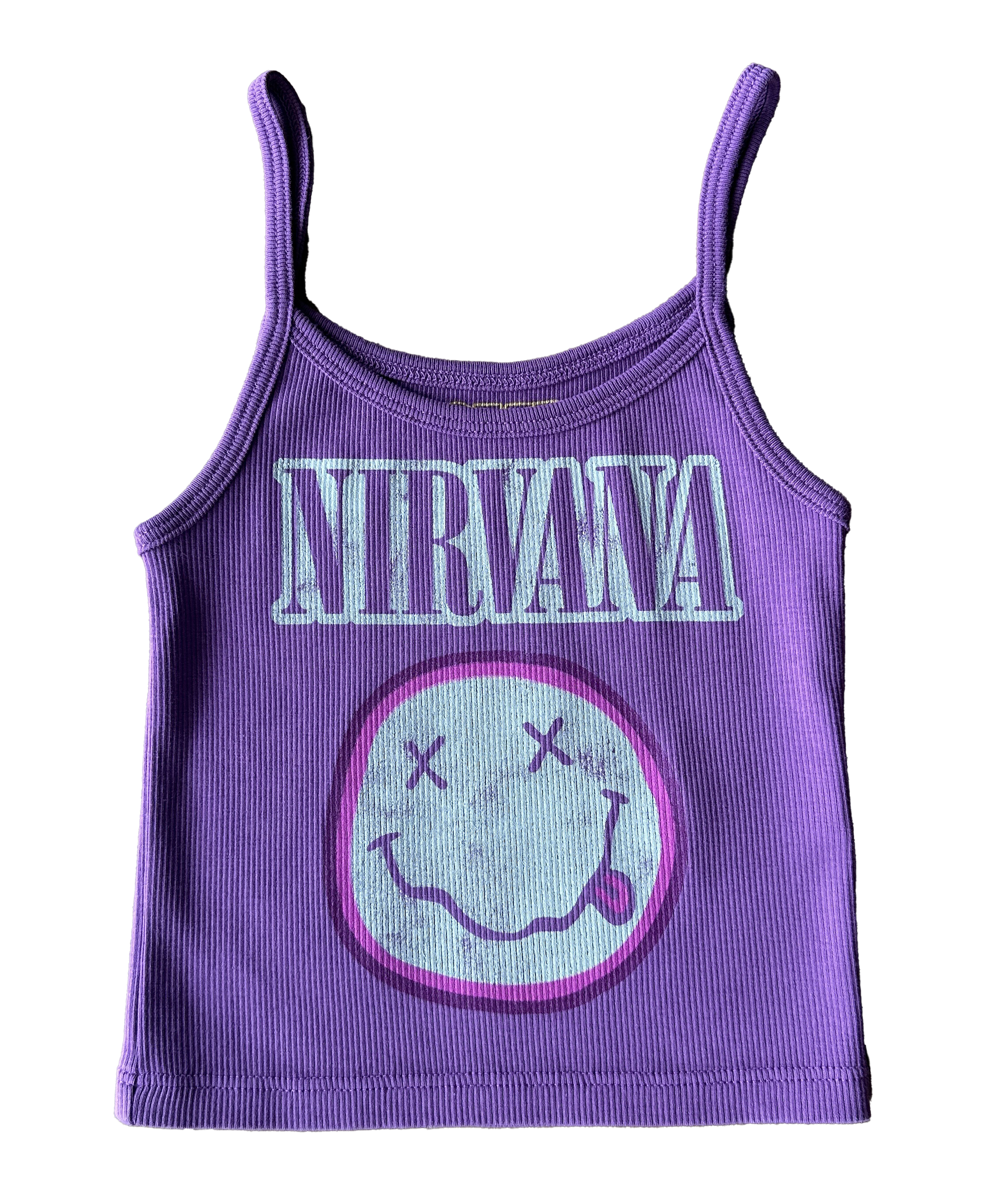 ▪️90‘s【NIRVANA】VINTAGE TANK TOP Vintage 1990 Robert Plant Manic Nirvana Tank Top Shirt Size