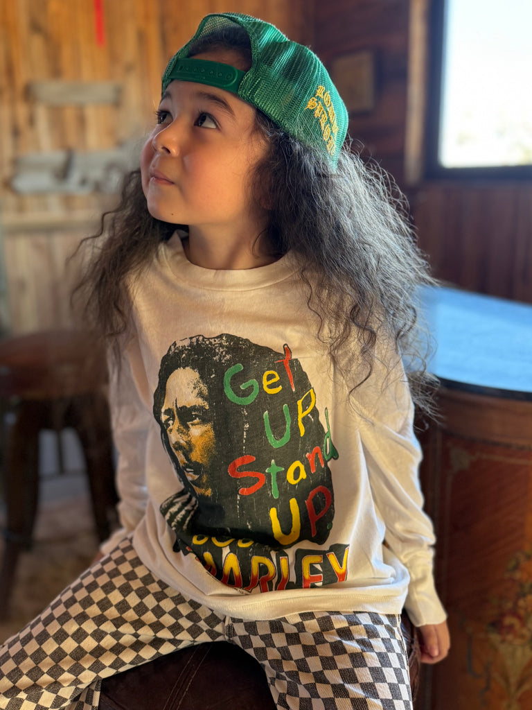 vintage bob marley kids tee