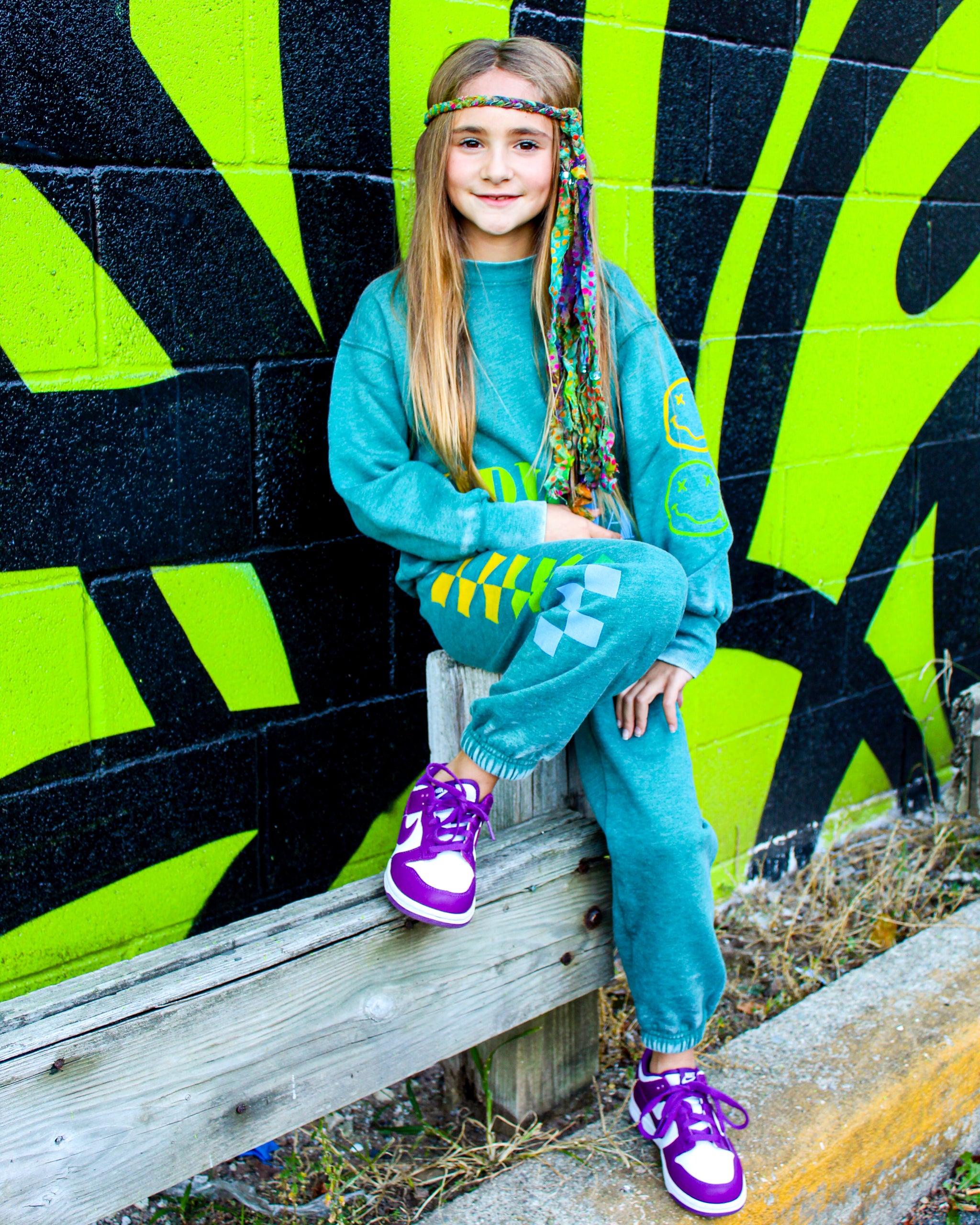 Nirvana Green Nevermind Crewneck – Rowdy Sprout