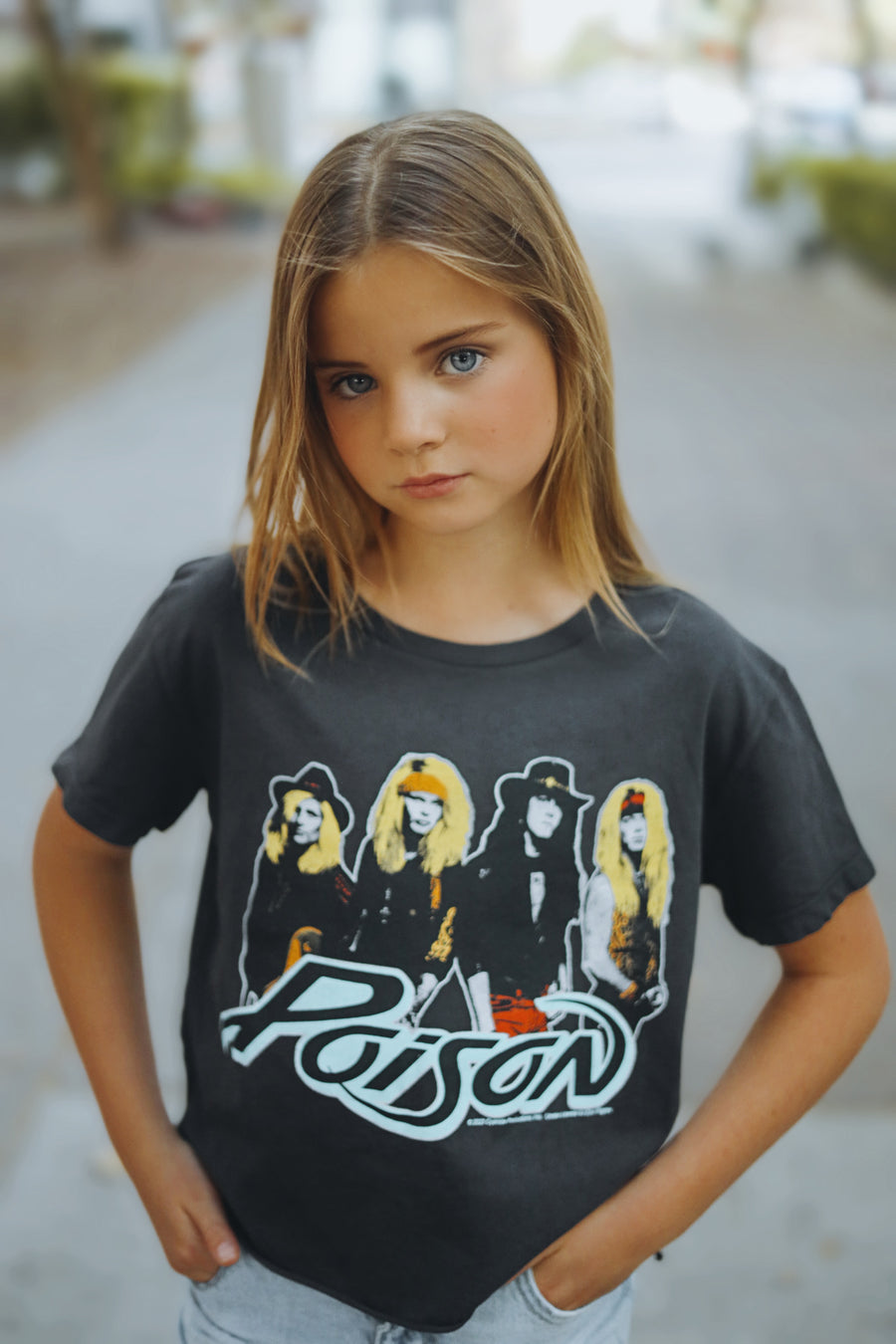 Poison Not Quite Crop Organic Short Sleeve Tee