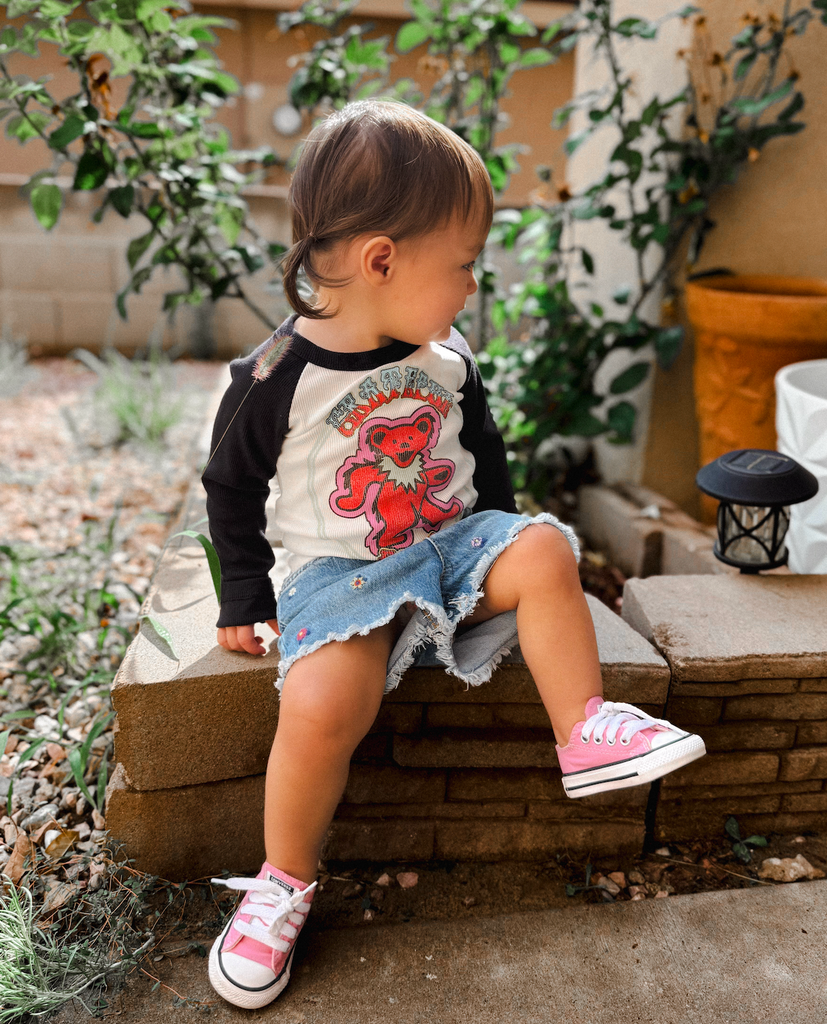girls grateful dead long sleeve tee