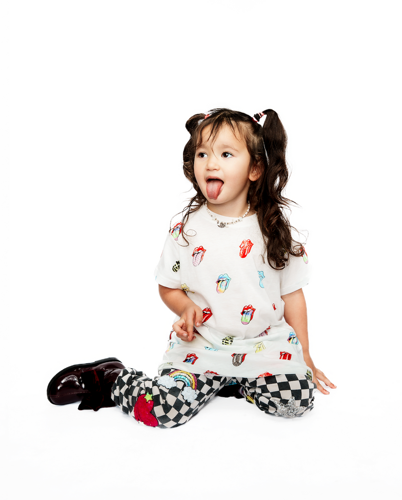 rolling stone t shirt dress Rolling Stones Graphic Oversized T-Shirt Dress medium