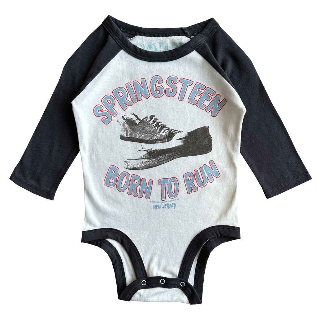 infant bruce springsteen onesie