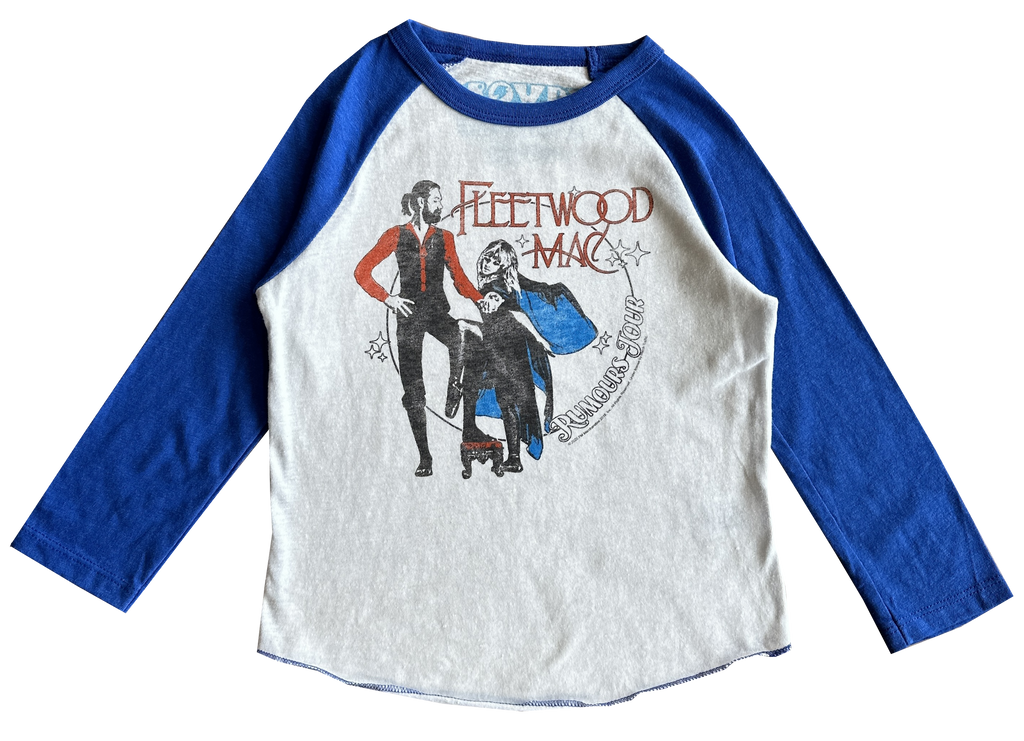 fleetwood mac kids vintage raglan