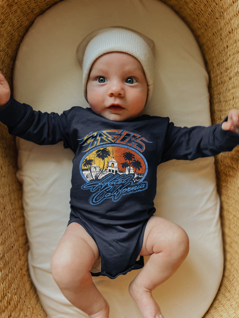 vintage hotel california onesie