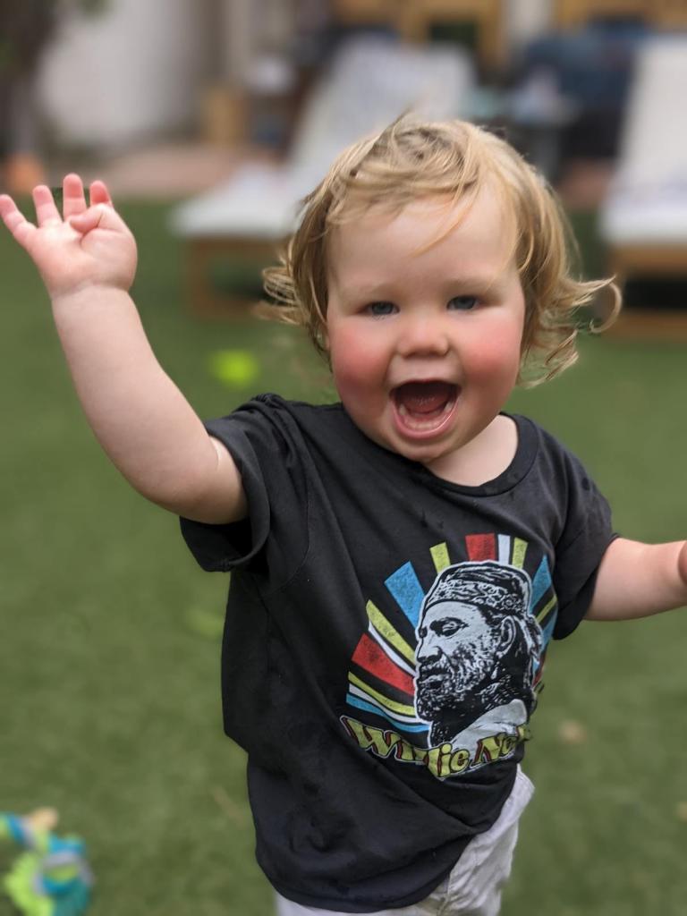Willie Nelson Organic Short Sleeve Onesie