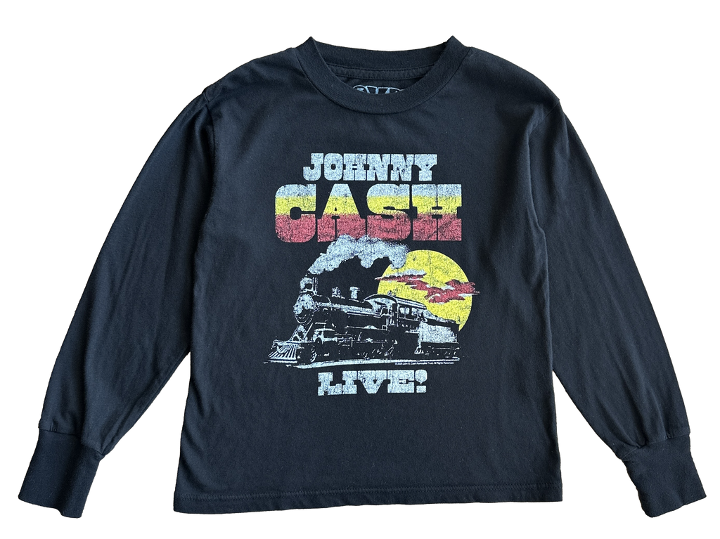 vintage long sleeve Johnny Cash