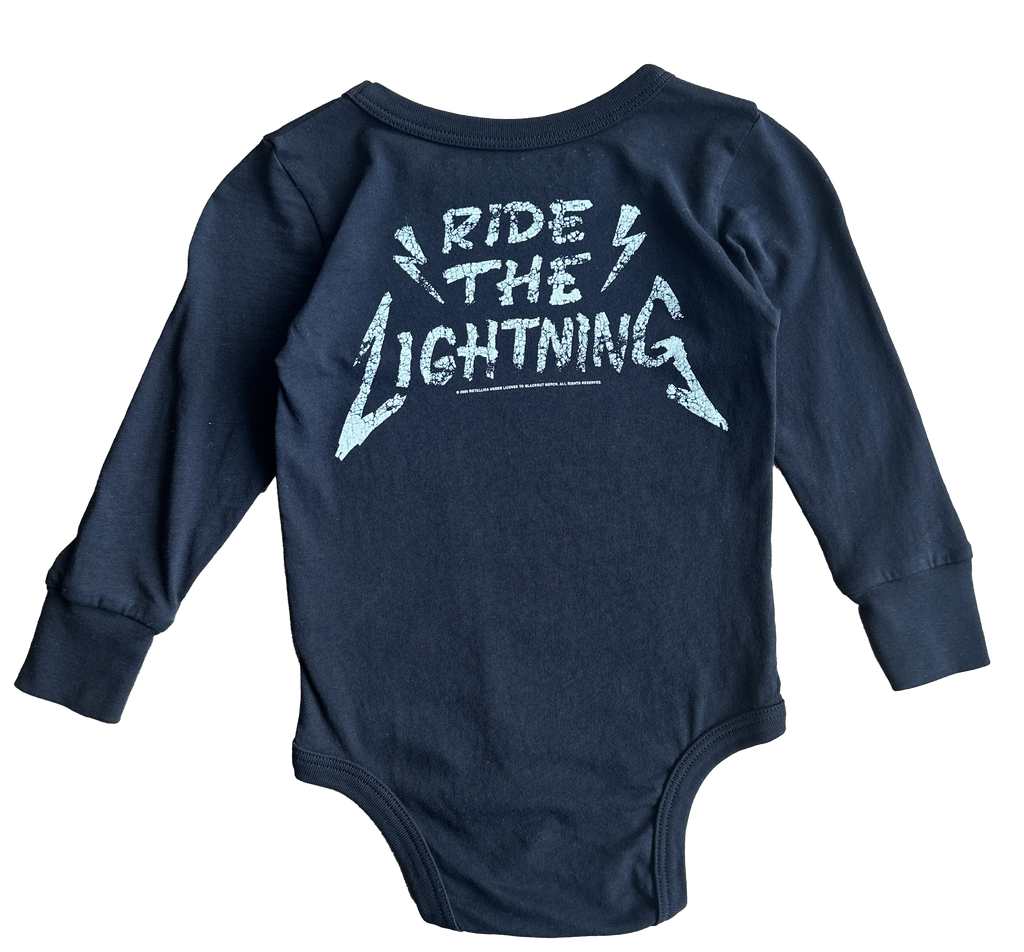 Metallica infant onesie