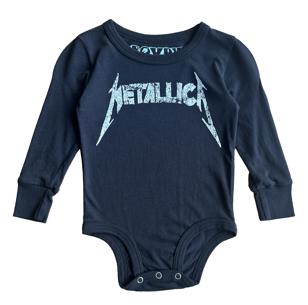 heavy metal baby Metallica onesie