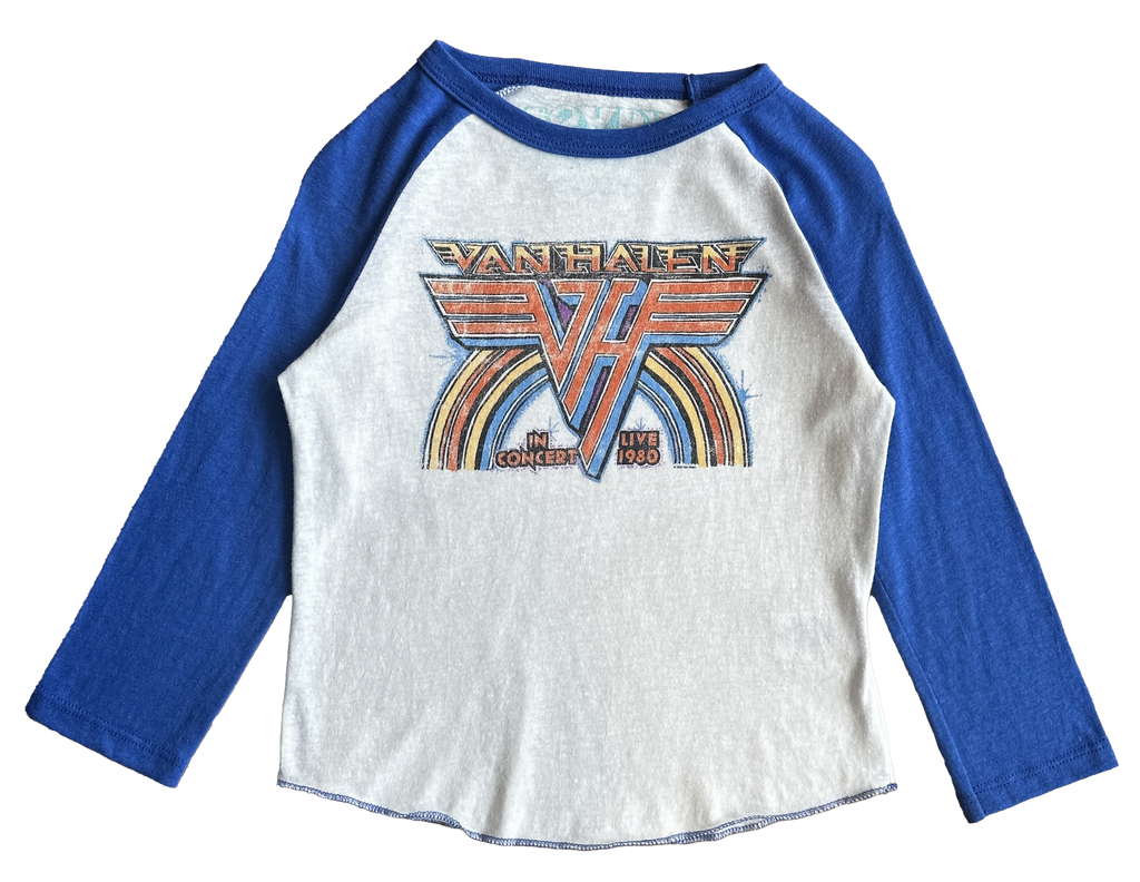 Van Halen youth raglan tee