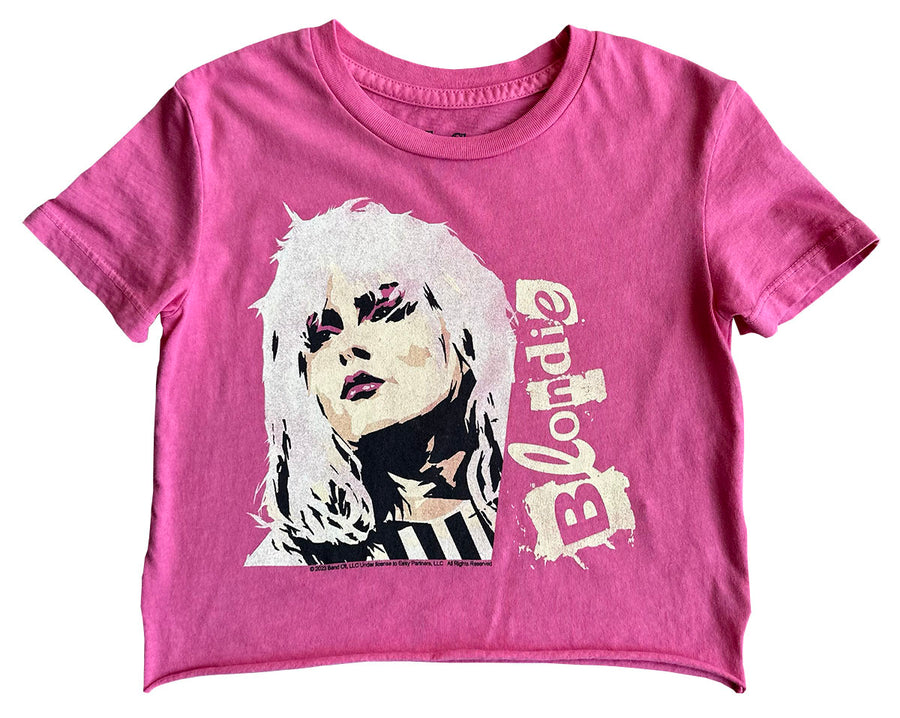 Blondie Organic Short Sleeve Crop Tee