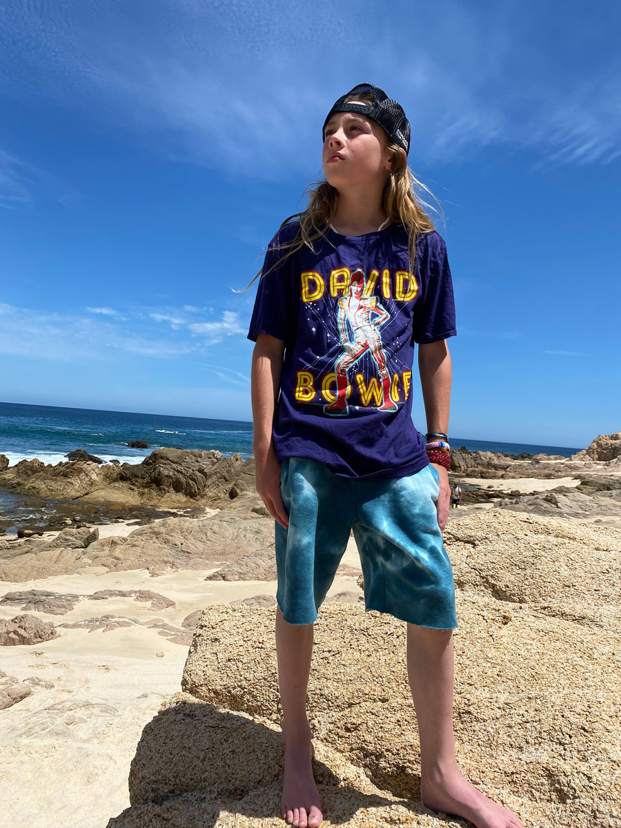 Rebel Blue Baggy Fleece Short