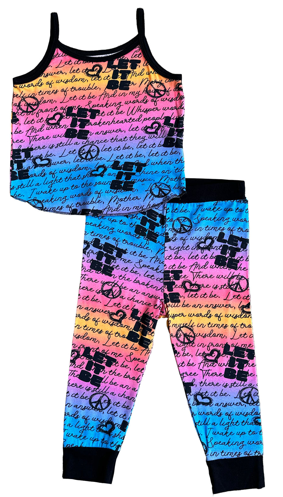 Let It Be Bamboo Thermal Tank Set