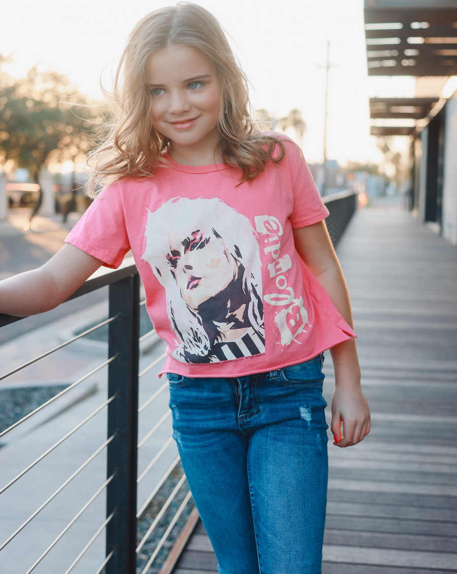 Blondie Organic Short Sleeve Crop Tee